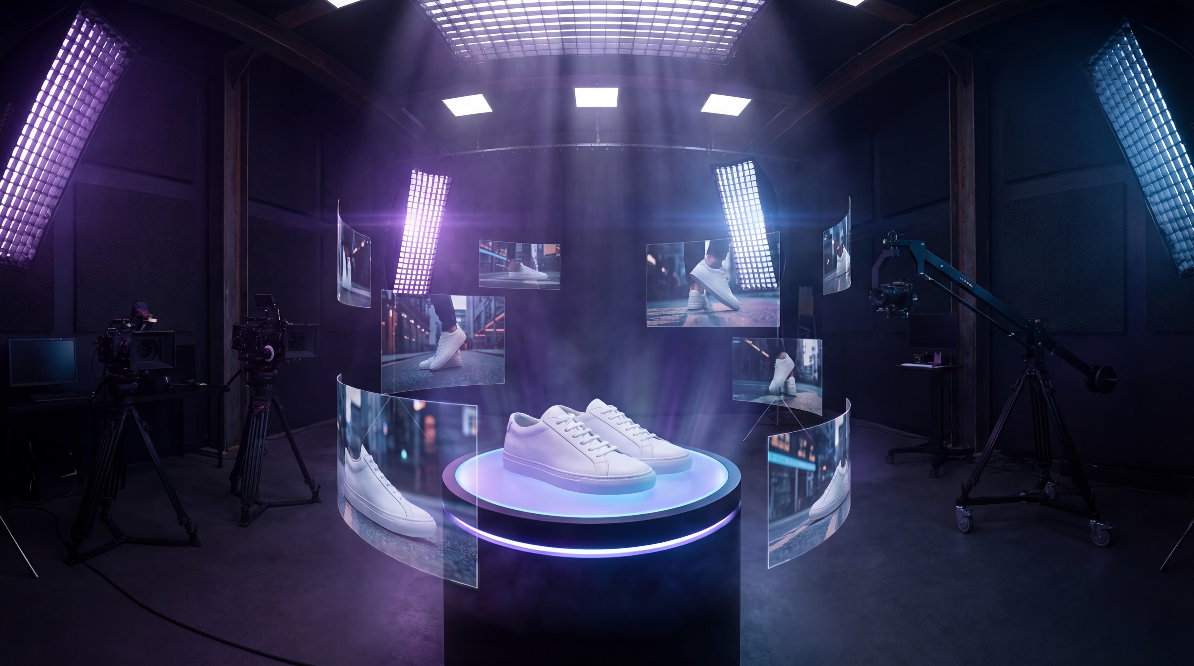 Product ad creation studio